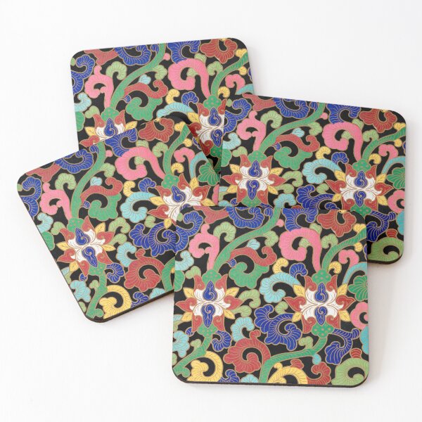 Item preview, Vintage Chinese Floral Ornament Illustration designed and sold by Wander-Wave.