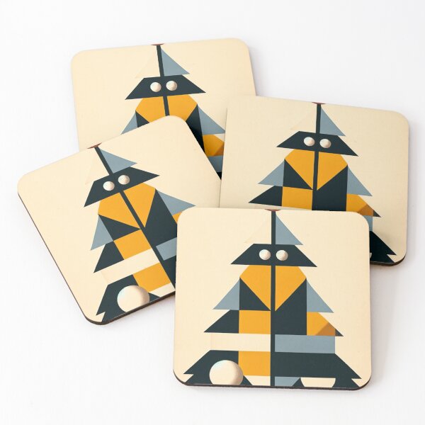 Item preview, Christmas Tree Bauhaus style designed and sold by ARTLYF.