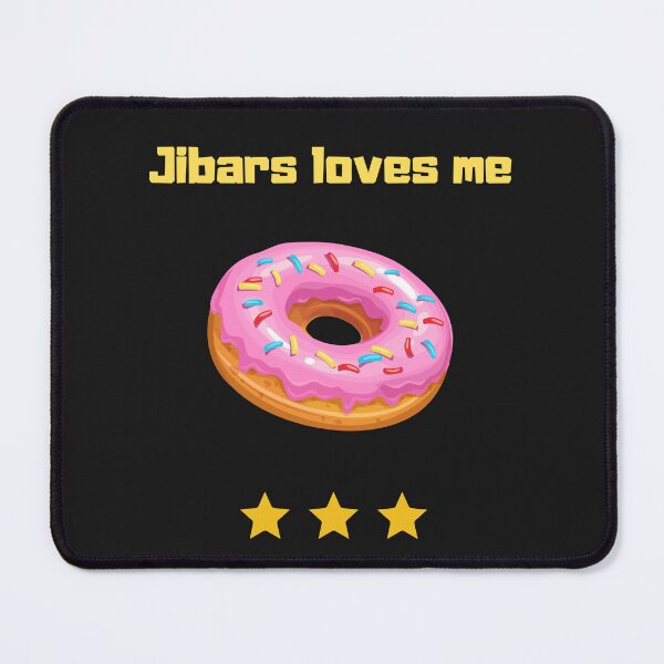 Item preview, Jibars loves me it's a great T-shirt idea for a donut lovers. designed and sold by Magrosa.