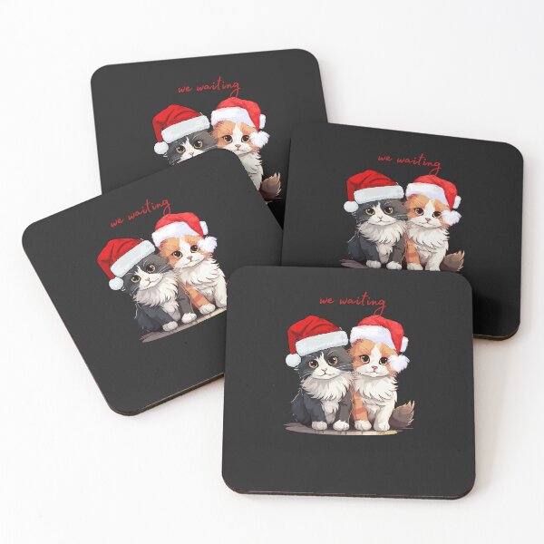 Item preview, two cats are waiting for Christmas designed and sold by Moris-shop.