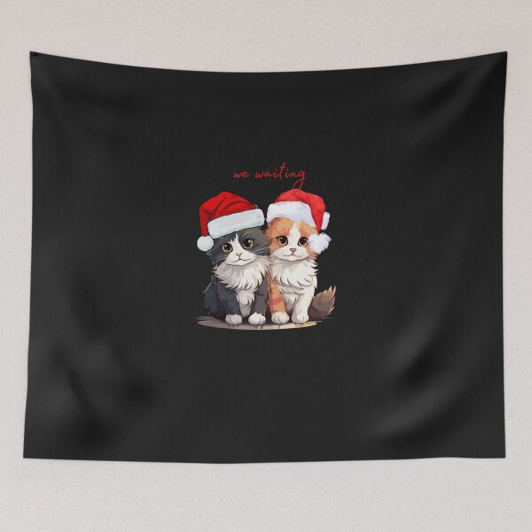 Item preview, two cats are waiting for Christmas designed and sold by Moris-shop.