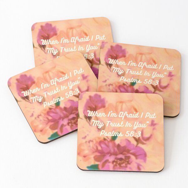 Item preview, "When I'm Afraid I Put My Trust In You" Psalms 56:3 designed and sold by IvaRenee.