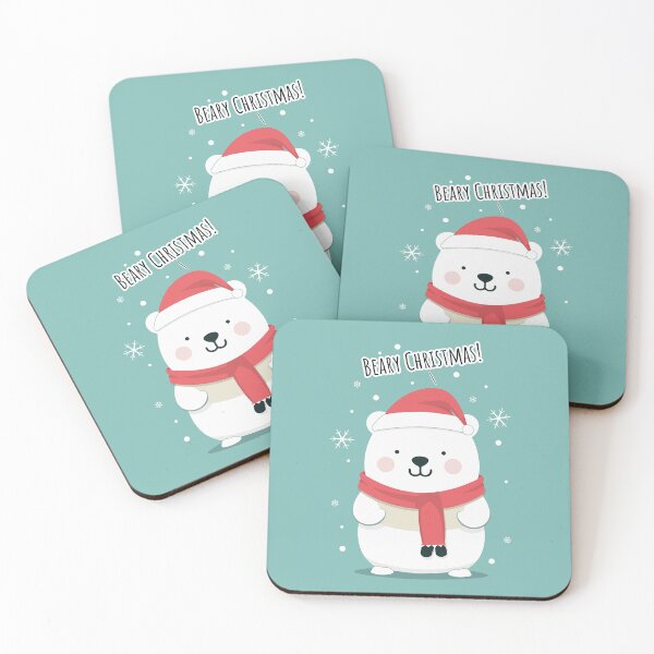 Item preview, Festive Polar Bear Hug designed and sold by Sir Meow Meow.