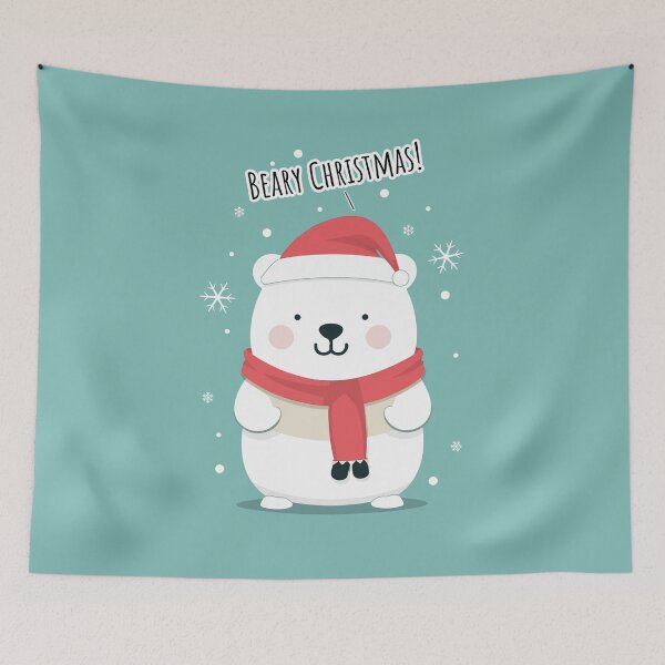 Item preview, Festive Polar Bear Hug designed and sold by Sir Meow Meow.