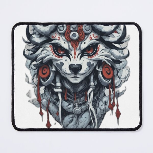 Item preview, Shamanic Wolf Warrior: Spirit of the Wild designed and sold by OldBlackGallery.