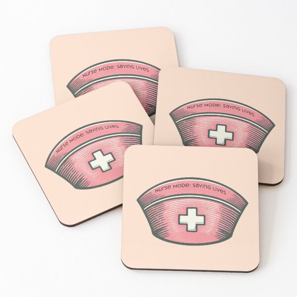 Item preview, Nurses Cap Pink Vintage Aesthetic, Nurse Mode: Savings Lives designed and sold by CORINNE W.