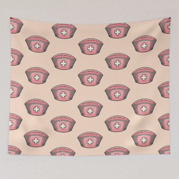 Item preview, Nurses Cap Pink Vintage Aesthetic, Nurse Mode: Savings Lives designed and sold by CORINNE W.