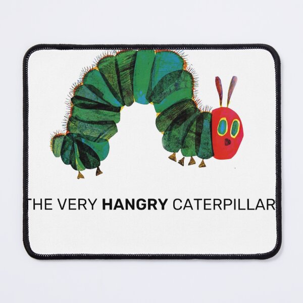 Item preview, Funny Busy mom tee very HANGRY Caterpillar hungry caterpillar book lover Tshirt funny teacher librarian gift literary pun sticker book week 2024 gift for readers designed and sold by LaundrySalt.