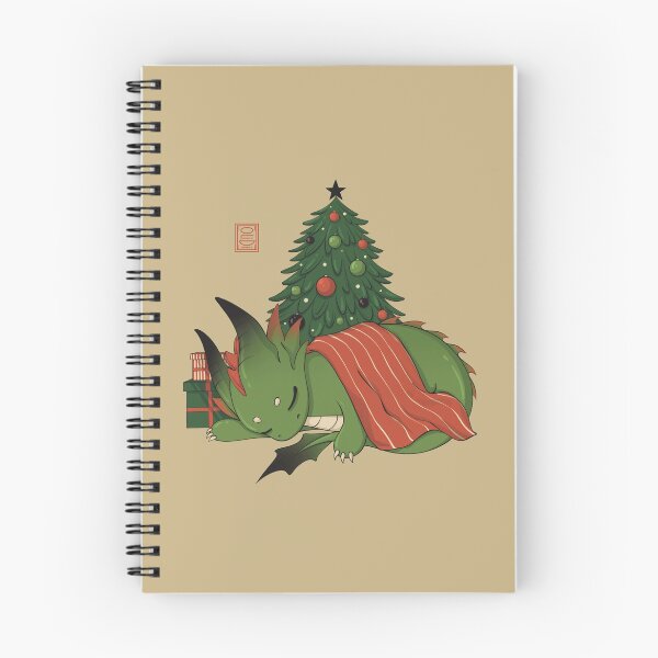 Item preview, Dreaming Dragon Under the Christmas Tree designed and sold by OliDiart.
