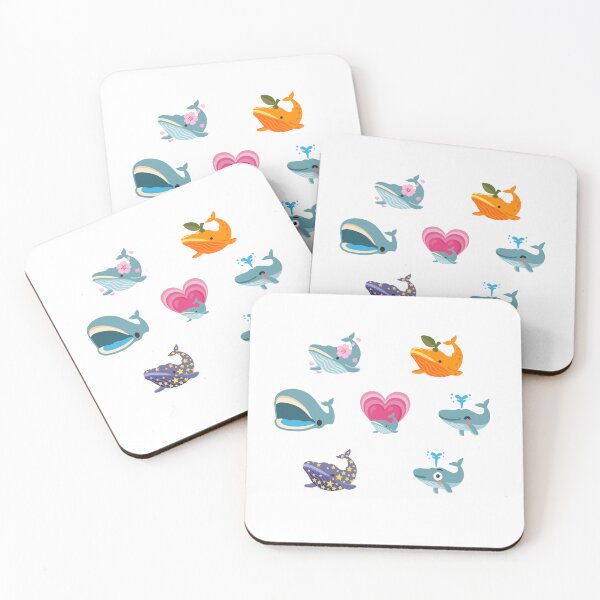 Item preview, Whale Emoji Pack of 7 designed and sold by Culture-Corner.