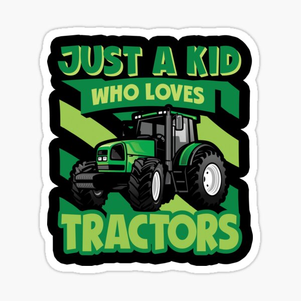 Item preview, Boys Tractor Lovers Just a Kid Who Loves Tractors designed and sold by dannybel.