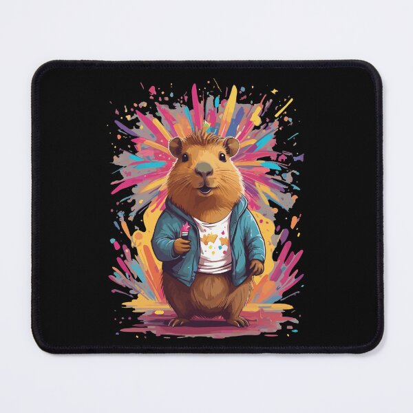 Item preview, Color the world with capybara. Capybara paint party designed and sold by twisted-dot.