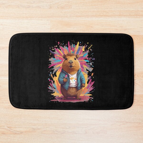 Item preview, Color the world with capybara. Capybara paint party designed and sold by twisted-dot.