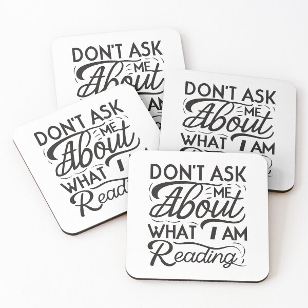 Item preview, don't ask me about what i am reading designed and sold by storefoxmix.