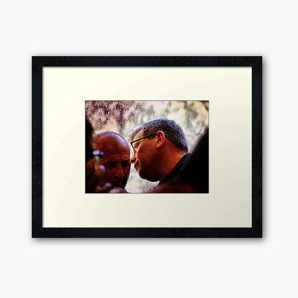 The confidence Framed Art Print