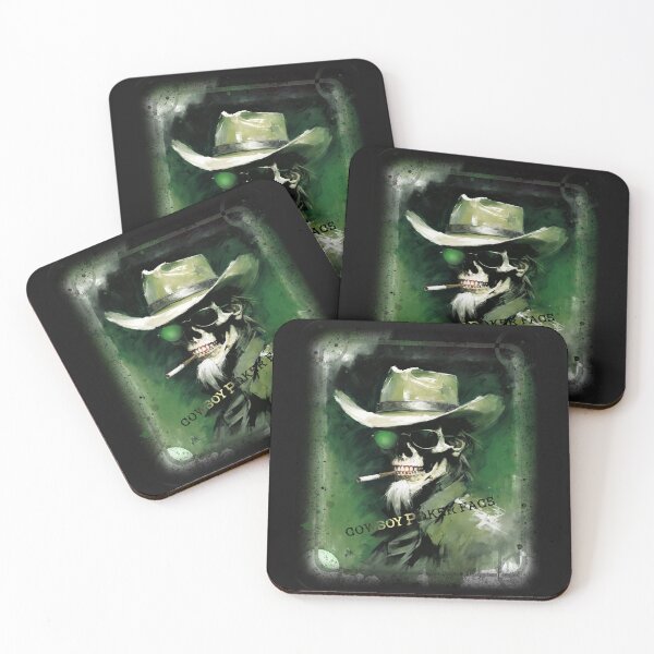 Item preview, Cowboy  Poker face designed and sold by CrisMor-Art.