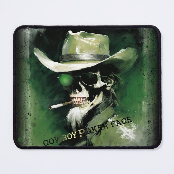 Item preview, Cowboy Poker face designed and sold by CrisMor-Art.