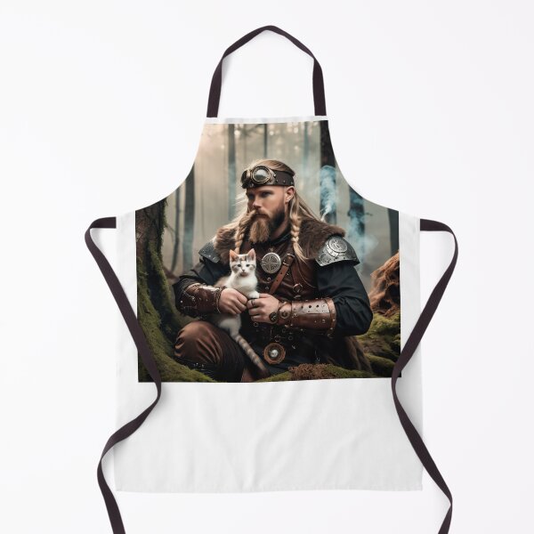 Item preview, Majestic Viking, Tender Warrior, Kitty's Comrade designed and sold by MoonShroomPrint.