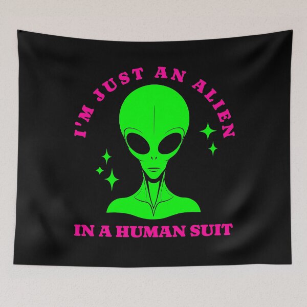 Item preview, Just An Alien designed and sold by Ovnil.
