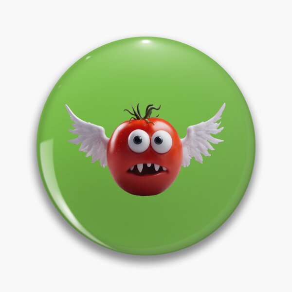 Item preview, Monster Angel Tomato with Angel Wings - Tomato Love designed and sold by SheepAttack.
