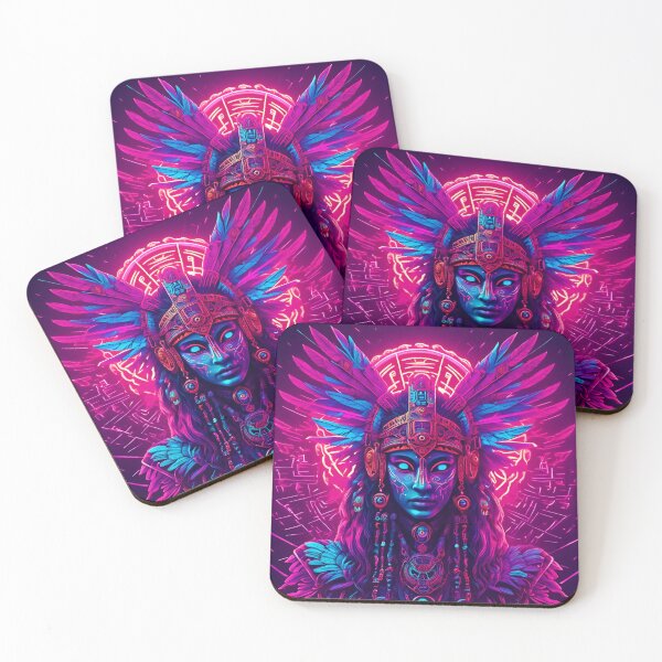 Item preview, Vibrant Mayan God designed and sold by Jessica McFall.