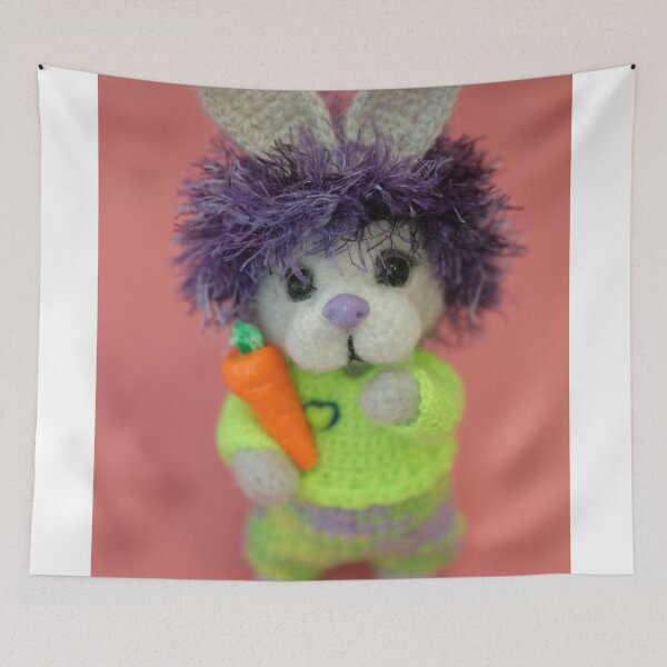 Item preview, Toy rabbit with orange carrot designed and sold by olena2552.