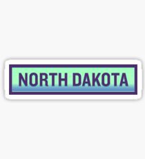 North Dakota Sticker
