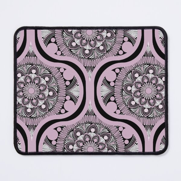 Item preview, Intangible Pink Lavender Dot Mandala Ogee designed and sold by Triplicate Limited.
