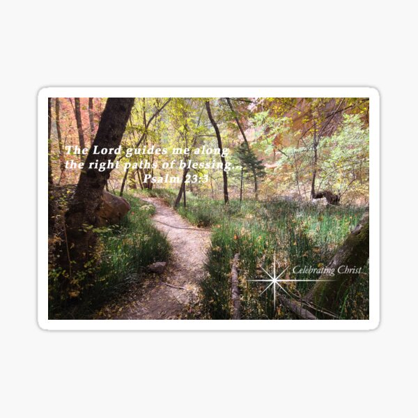 W. Fork Oak Creek Trail Sedona 3, From CelebratingChrist.com, ccnow.info Sticker