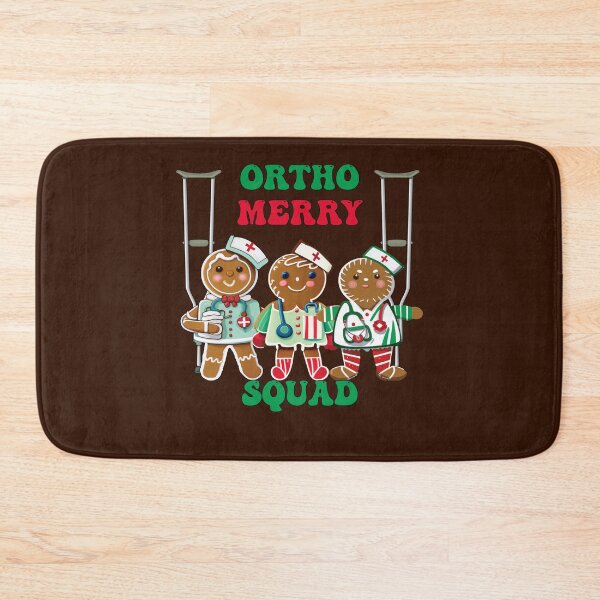 Item preview, Christmas Ortho Merry Squad Funny Orthopedics Gingerbread designed and sold by Cute & Sassy Custom Gifting Boutiques.