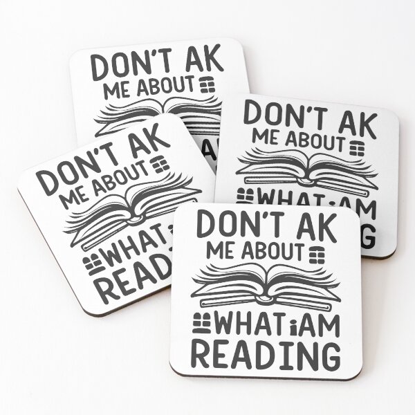 Item preview, don't ask me about what i am reading designed and sold by storefoxmix.