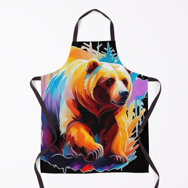 Item preview, Colorful Wild Bear designed and sold by PixelRealm.
