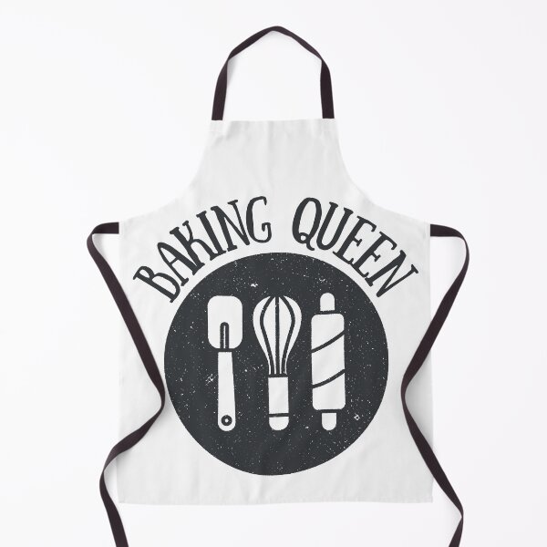 Item preview, Baking Queen with Spatula Whisk and Rolling Pin designed and sold by sassandsun.