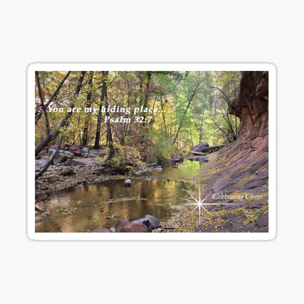 W. Fork Oak Creek Trail Sedona 4, From CelebratingChrist.com, ccnow.info Sticker