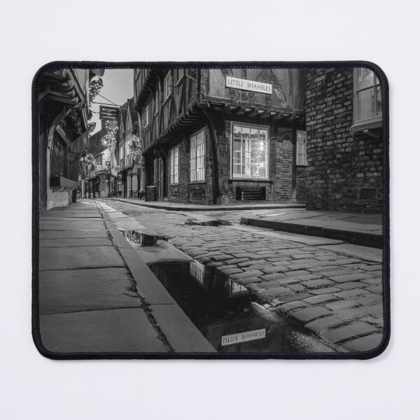 Item preview, York shambles in Black and White designed and sold by krwinterphotos.