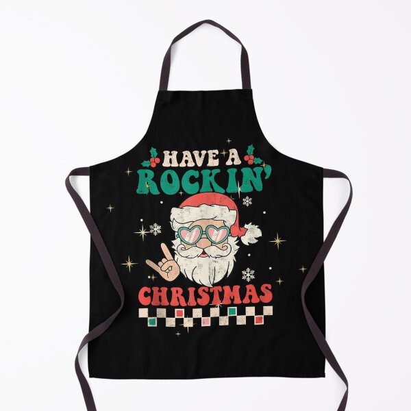 Item preview, Have A Santa Rockin' Retro Christmas Xmas  designed and sold by Bibahcreative.