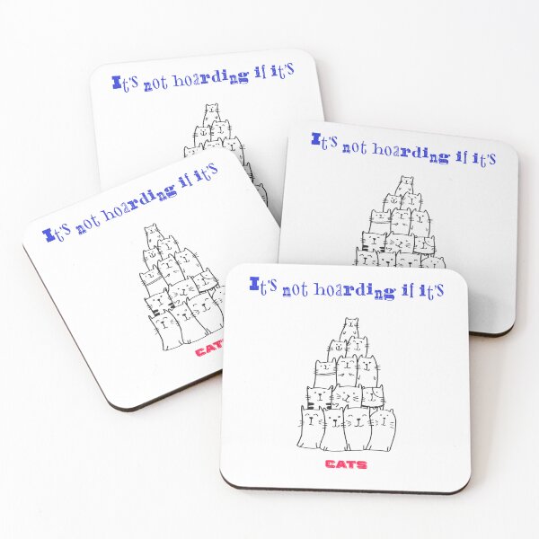 Item preview, It's not hoarding if it's cats designed and sold by Monkey-Bar.