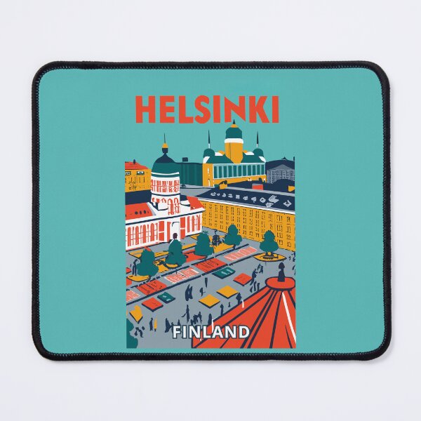 Item preview, A Vintage Travel Art of Helsinki - Finland  designed and sold by GoodOldVintage.