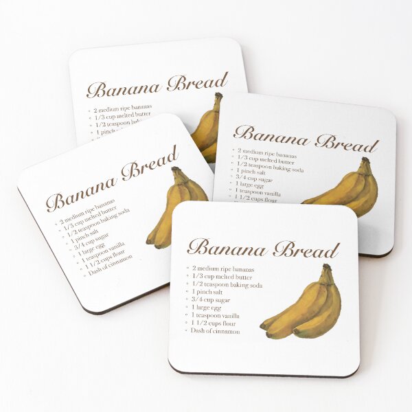 Item preview, Banana Bread Recipe designed and sold by EWB-UIUC.