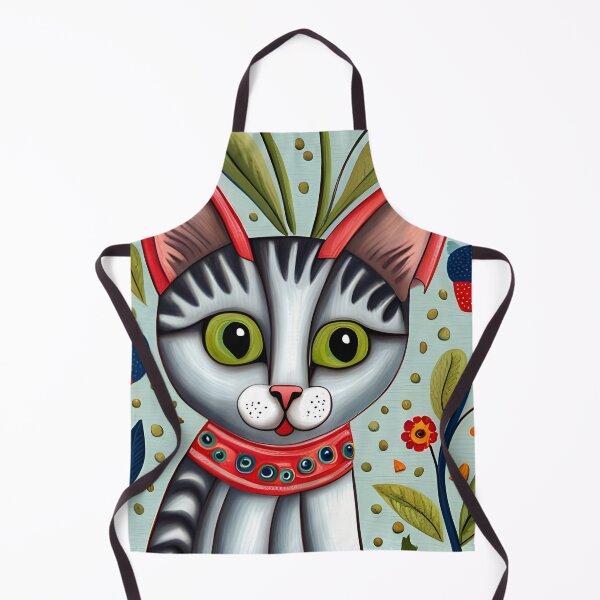 Item preview, Gray Cat Face designed and sold by Reclining Buddha Cat.