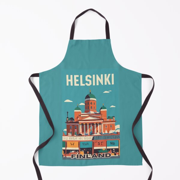 Item preview, A Vintage Travel Art of Helsinki - Finland  designed and sold by GoodOldVintage.