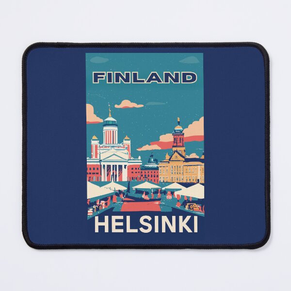 Item preview, A Vintage Travel Art of Helsinki - Finland  designed and sold by GoodOldVintage.