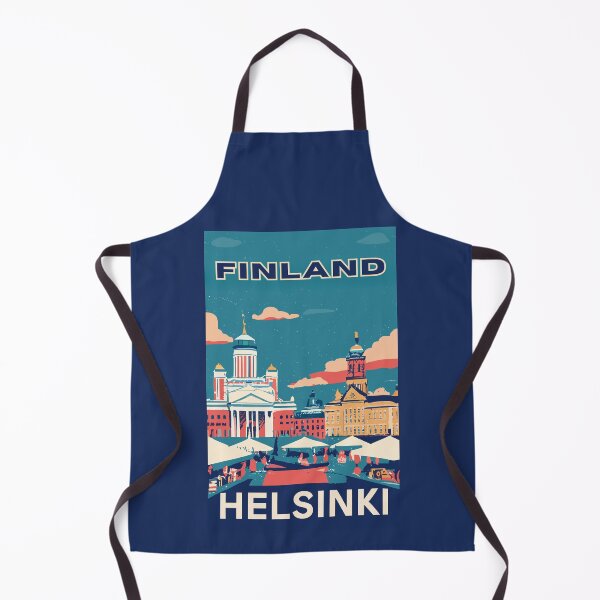 Item preview, A Vintage Travel Art of Helsinki - Finland  designed and sold by GoodOldVintage.