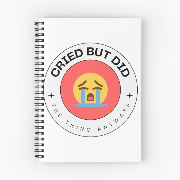 Item preview, cried but did the thing anyways designed and sold by teamhessa.