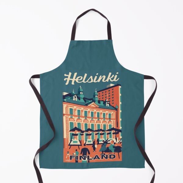 Item preview, A Vintage Travel Art of Helsinki - Finland  designed and sold by GoodOldVintage.