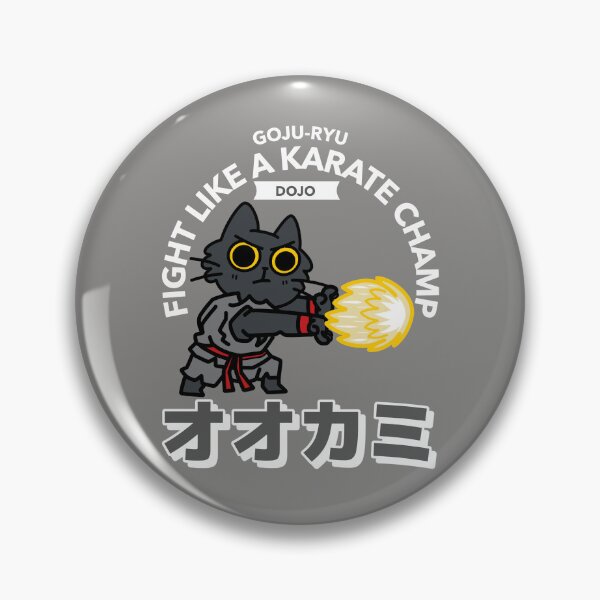 Item preview, cat knows karate : goju ryu karate lover designed and sold by ImaginarStore.