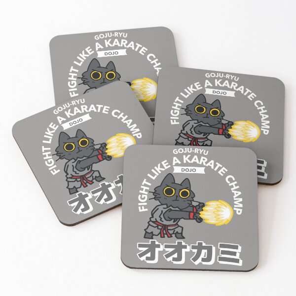 Item preview, cat knows karate : goju ryu karate lover designed and sold by ImaginarStore.