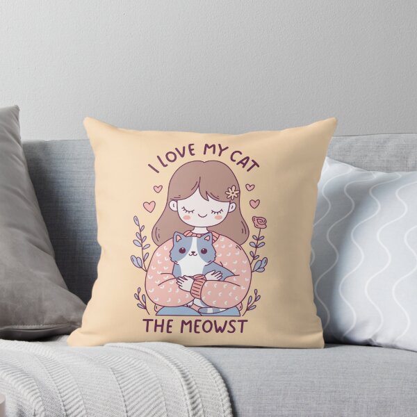 Item preview, I Love My Cat The Meowst designed and sold by krimons.
