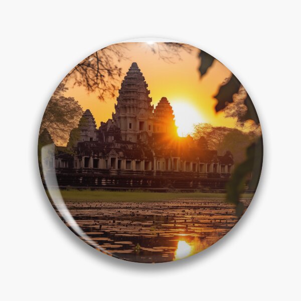 Aperçu de l'œuvre Angkor Wat Cambodge Voyage d'aventure Conception de sac à dos créée et vendue par All1Mod.