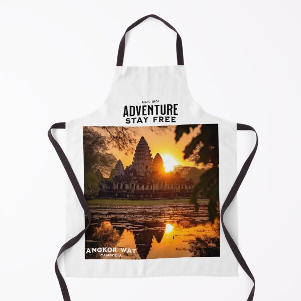Item preview, Angkor Wat Cambodia Adventure Travel Backpacking Design designed and sold by All1Mod.